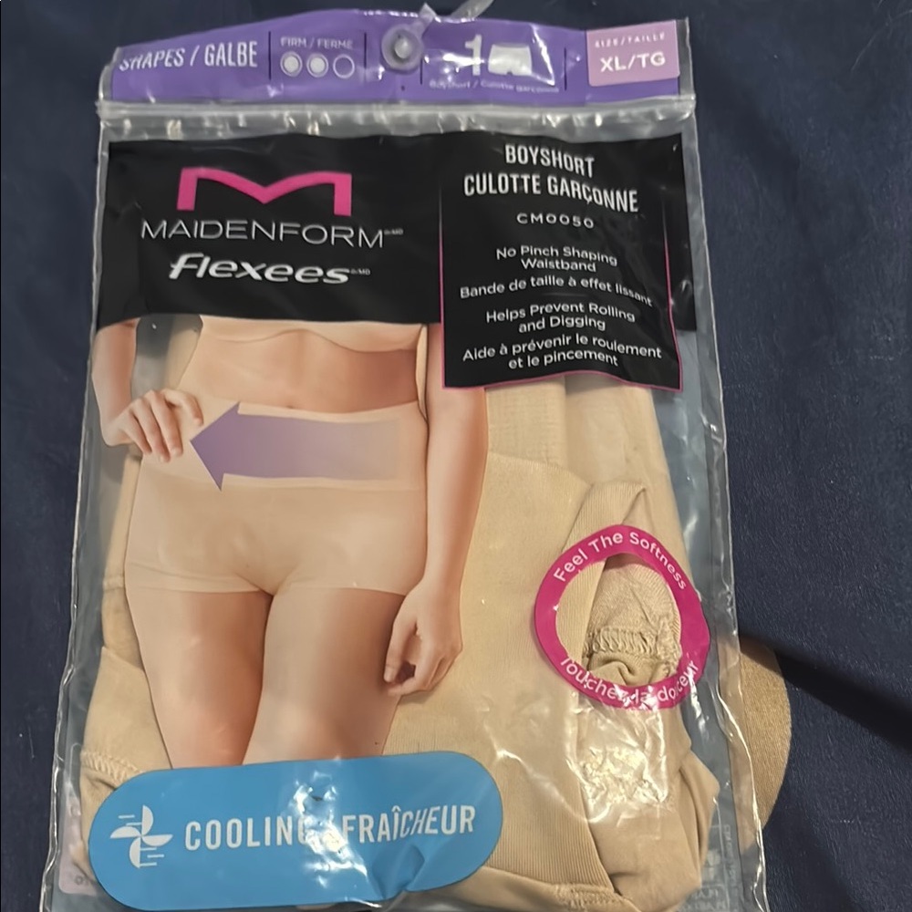Maidenform Flexees Nude Boyshorts